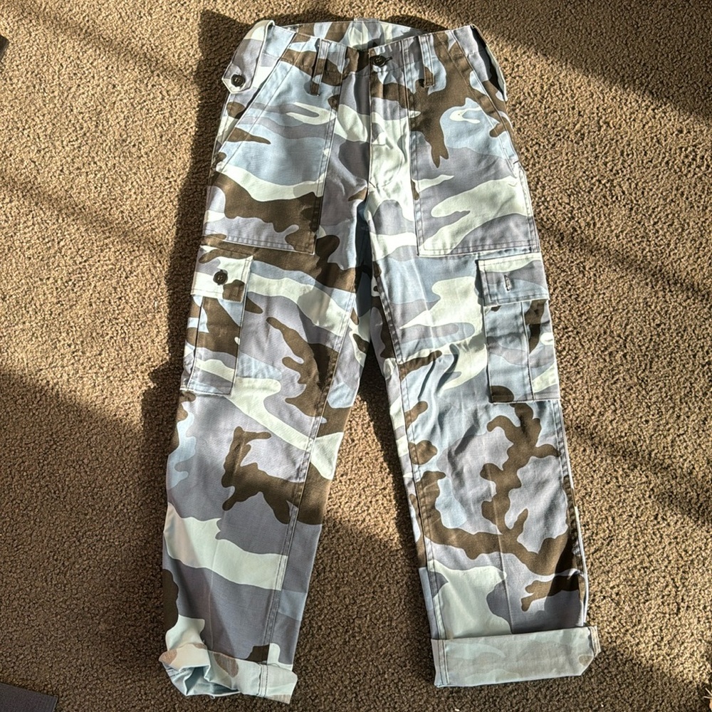 Blue Camo Pants